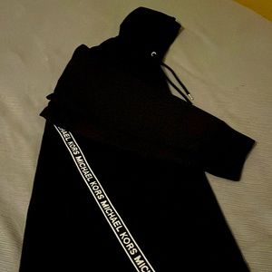 Women’s Michael Kors Black Hooded Dress